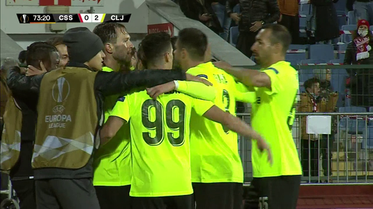 VIDEO | ŢSKA Sofia - CFR Cluj 0-2. Început cu dreptul pentru CFR! Campioana României a făcut un meci aproape perfect în Bulgaria. Este pe primul loc în grupă