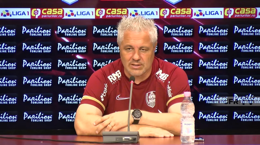 Marius Şumudică: "Suntem încrezători, jucătorii ştiu ce au de făcut. Pentru mine, CFR Cluj este cel mai propice loc de a face performanţă!"