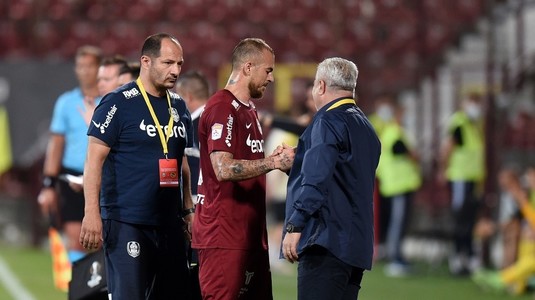 "Am crezut că a murit unul prin stadion". Pe cine a atacat Marius Şumudică după CFR Cluj - Young Boys. Veste rea despre Denis Alibec