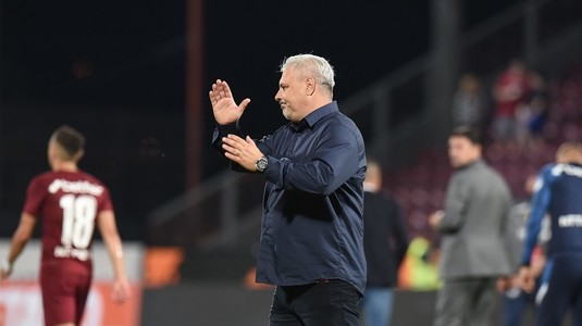 Pericolul cu care trăieşte Marius Şumudică la CFR Cluj, deşi conducerea a anunţat că rămâne: "Mai repede renunţi la antrenor"