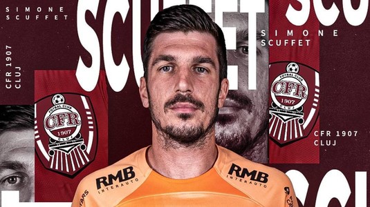 OFICIAL | CFR l-a transferat pe ”noul Buffon”! Simone Scuffet a ajuns în Gruia