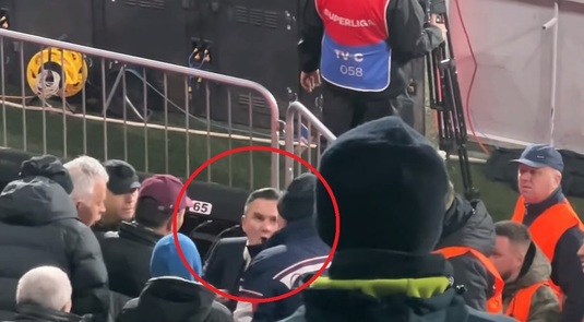 Neaşteptat! Ce nu s-a văzut după ce Balaj a fost filmat când ţipa la un suporter al lui CFR Cluj. "Am făcut poze" | VIDEO
