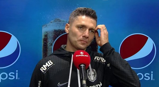 Petrescu a refuzat să se prezinte la flash-interviu şi l-a trimis pe secund să explice înfrângerea cu Farul: ”Dan nu se simte bine”