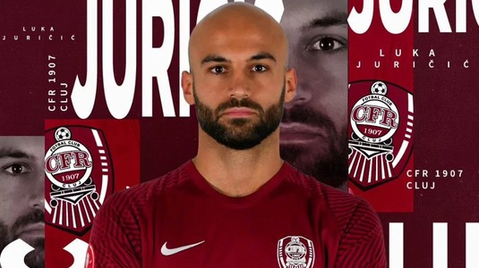 CFR Cluj şi-a luat marcator. Ardelenii au anunţat transferul lui Luka Juricic