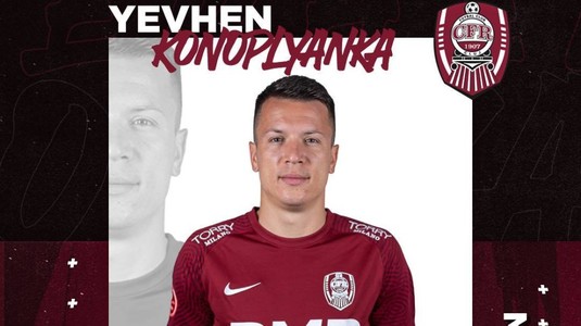 OFICIAL | Yehven Konoplyanka, OUT de la CFR Cluj!