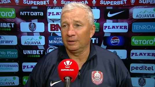 Dan Petrescu a numit cel mai important jucător de la CFR Cluj după victoria cu Dinamo. Ce l-a nemulţumit: "E clar"