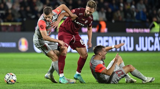 VIDEO | CFR Cluj - FCSB 2-2. Thriller în Gruia! Echipa lui Dan Petrescu a condus cu 2-0, dar campionii au revenit 