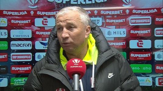 "Parcă s-a sucit ceva". Dan Petrescu s-a arătat surprins după Dinamo - CFR Cluj: "Cred că e prima dată în acest sezon. 12 echipe se bat pentru play-off"