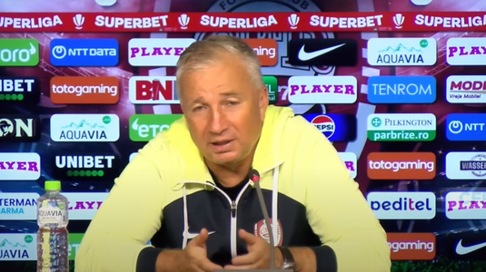 Dan Petrescu şi-a pierdut răbdarea la conferinţa de presă: ”Hai că vorbesc singur, la revedere!”