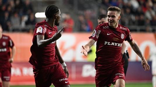 Louis Munteanu le-a răspuns jucătorilor de la Hermannstadt, după ce fotbaliştii de la CFR au fost acuzaţi că au tras de timp
