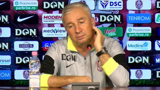 "Joc eu cu Hoban"! Dan Petrescu, veşti rele pentru fanii CFR: "Vor fi scoşi din listă amândoi şi trebuie să căutăm alţi jucători"