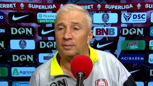 Ofensat, Dan Petrescu l-a făcut praf după CFR Cluj - Braga 1-2: "Zice lumea că sunt nebun. Nu poţi pierde că vrea el, sunt foarte supărat"