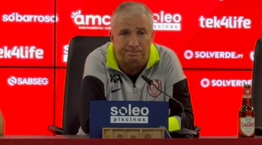 Dan Petrescu, supărat pe arbitraj după eliminarea CFR-ului: ”Dă-mi penalty-ul la Cluj, apoi poţi să le dai şi lor. Braga poate ajunge în finală”