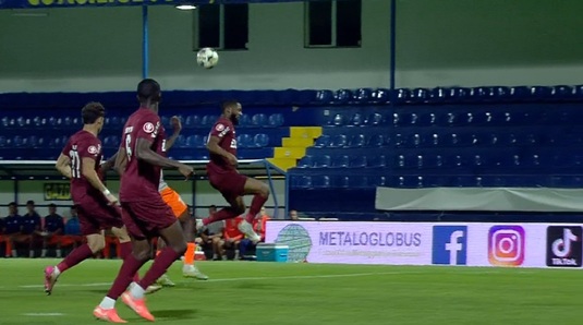 VIDEO | Marcus Coco, debut nefericit la CFR Cluj: a făcut penalty, după o intervenţie în forţă!