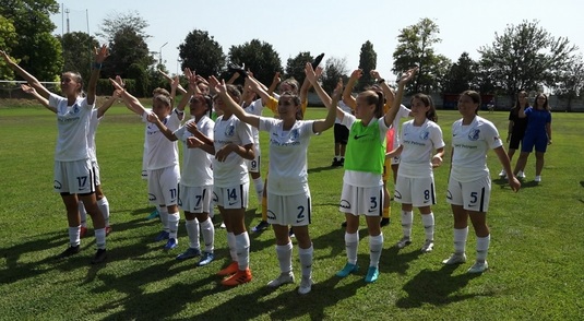 Echipa de fotbal feminin a lui Gică Hagi, debut incredibil. O jucătoare a marcat 7 goluri. Cât s-a terminat meciul
