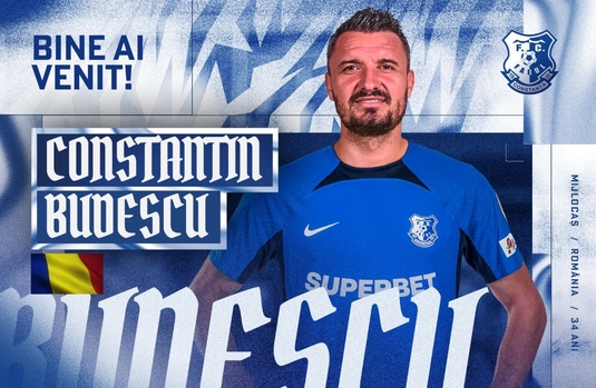 OFICIAL | Gică Hagi a dat lovitura! Constantin Budescu a semnat cu Farul 