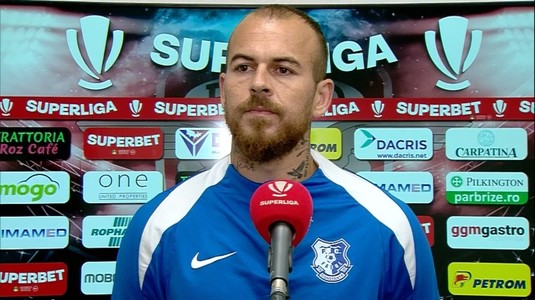 Denis Alibec i-a pus gând rău Rapidului după victoria cu Dinamo: "Ne-au dat cu terenul în cap". De ce a refuzat să facă pasul în Giuleşti