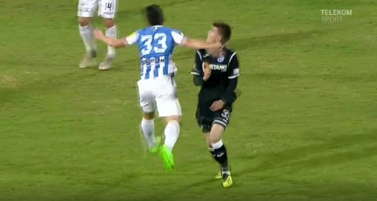 VIDEO | Încă o victimă a lui Laurenţiu Rus. Vezi ce fotbalişti a mai trimis jucătorul lui Poli Iaşi la spital!