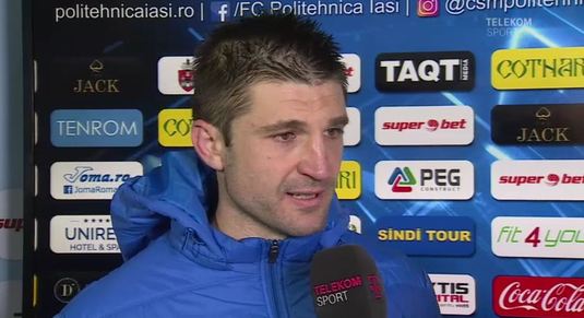 VIDEO | Andrei Cristea e pe aceeaşi linie cu antrenorul său: ”Vreau să avem linişte şi stabilitate”. Căpitanul recunoaşte situaţia grea a echipei sale