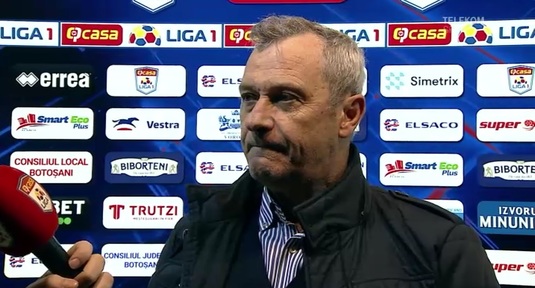Mircea Rednic rămâne calm, după 4 înfrângeri în 4 meciuri la Poli Iaşi: "De ce să ne fie frică? Meciul cu Botoşani ne dă încredere"