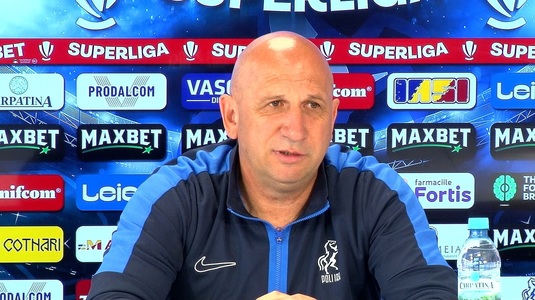 Vasile Miriuţă, dezamăgit că a remizat cu Metaloglobus: ”Ar fi culmea să nu fiu supărat!”