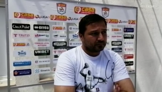 Marius Croitoru a anunţat plecarea lui Dugandzic! Antrenorul lui Botoşani a analizat partida cu FCSB şi a vorbit despre cazul de COVID-19 de la echipă