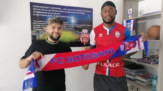 FC Botoşani, prima reacţie după ce noul atacant a fost prins cu substanţe ilegale: ”Îi putem desface contractul”