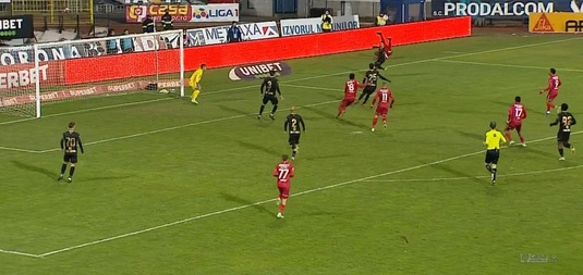 VIDEO | Gol magnific marcat de Edjouma! Mijlocaşul a înscris din foarfecă pe finalul meciului cu Gaz Metan