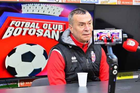 OFICIAL | FC Botoşani are antrenor. Nume-surpriză pentru banca echipei lui Valeriu Iftime