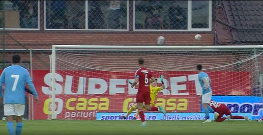 VIDEO | Super parada lui ”Jerzy Dudek de Botoşani”. A respins un balon pe care scria gol