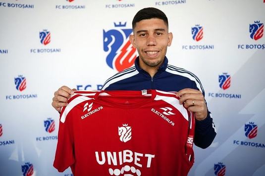 OFICIAL | Valeriu Iftime şi-a găsit atacant! FC Botoşani transferă din America de Sud: "Bun venit!"
