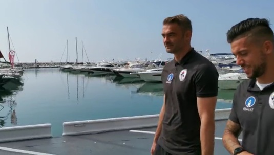 VIDEO EXCLUSIV | Iordănescu i-a dus în lumea bună! Fotbaliştii lui Gaz Metan, relaxare în cel mai luxos loc din Marbella