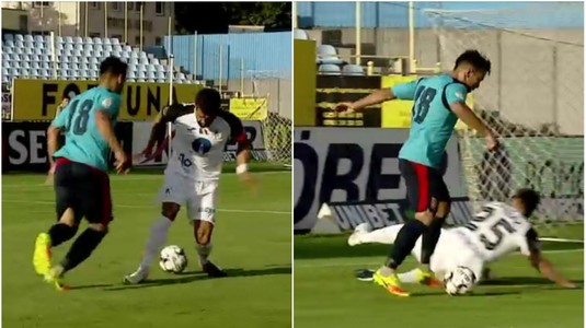 VIDEO | Gol SUPERB marcat de un junior de la Dinamo. Neicuţescu i-a umilit pe "veteranii" Marius Constantin şi Larie, apoi a înscris cu un şut perfect