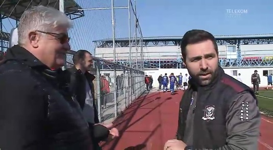 VIDEO | "Să nu-l baţi prea rău pe Zicu". Ioan Andone, pus pe glume cu Grigorie. Ce s-a întâmplat la amicalul juniorilor FC Voluntari - Rapid