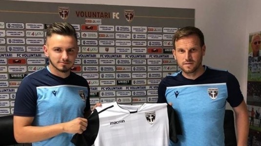 Daniel Benzar a semnat pe trei sezoane cu FC Voluntari