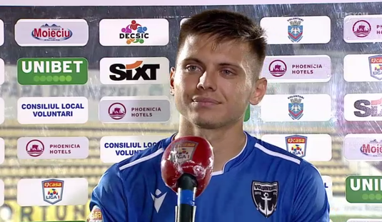 VIDEO | Ion Gheorghe recunoaşte că nu a fost căutat de Dinamo: "Îmi doresc să plec afară". A marcat din nou pentru Voluntari