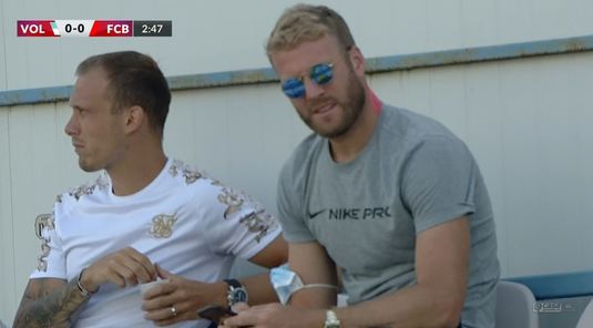 VIDEO Adam Nemec prezent la partida dintre FC Voluntari şi FC Botoşani. Atacantul, aproape de un transfer la echipa lui Ciobotariu