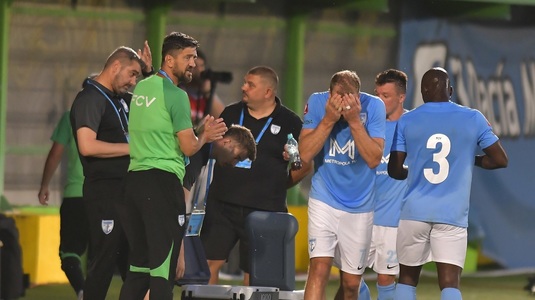 Liviu Ciobotariu, prima victorie după şapte etape. Antrenorul lui FC Voluntari a fost agresat verbal, la final, de ”cineva din tribună, un bodyguard de la Craiova”
