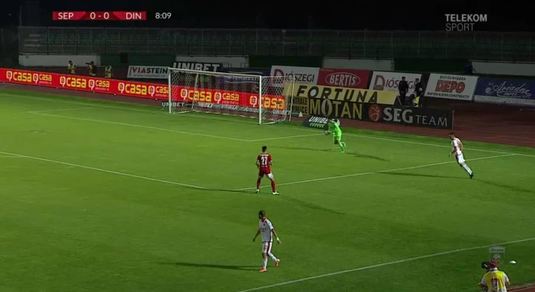 VIDEO | Fanii lui Sepsi, scandări provocatoare în timpul meciului cu Dinamo: ”Ria, Ria Ungaria!”