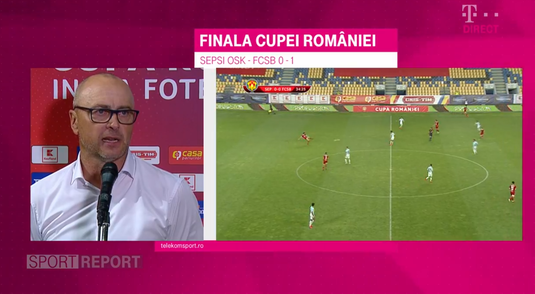 Leo Grozavu, extrem de supărat după ce Sepsi a pierdut finala din Cupa României: "Este inadmisibil ce se întâmplă în România"