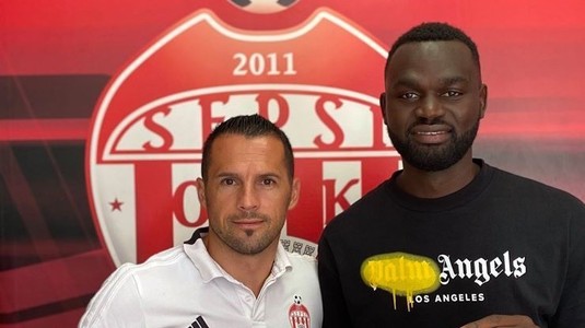 Curtat de Dinamo şi FCSB, Boubacar Fofana a semnat cu Sepsi! A fost deja prezentat oficial la noua sa echipa