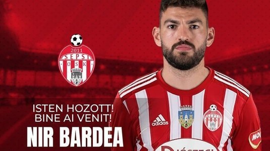 Superliga | Sepsi OSK l-a transferat pe fundaşul Nir Bardea