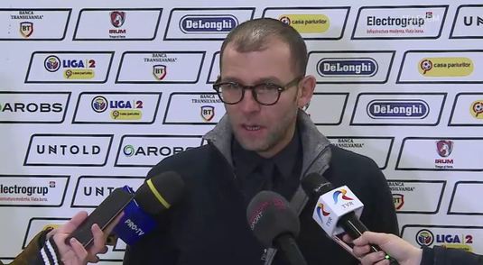 VIDEO | Lobonţ, prima reacţie după debutul ca antrenor la U Cluj: ”Nu am nevoie de yes-man”. Cine face parte din staff şi de ce a ales să stea pe bancă