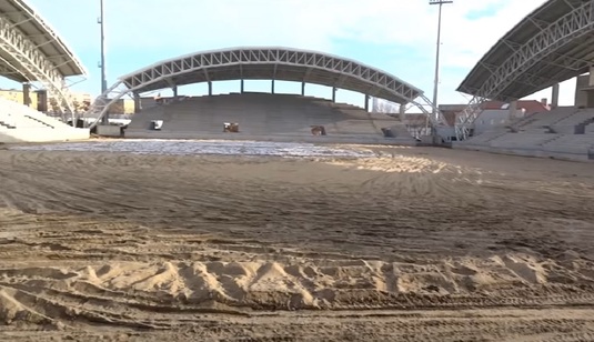 Unul dintre cele mai frumoase stadioane din România este aproape gata: ”Este pe ultima sută de metri”. Când ar putea fi inaugurat
