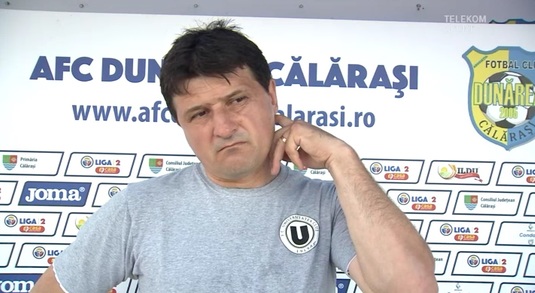 VIDEO | Anunţ surprinzător făcut după Dunărea Călăraşi - U Cluj 3-2: "Căutăm antrenor!"