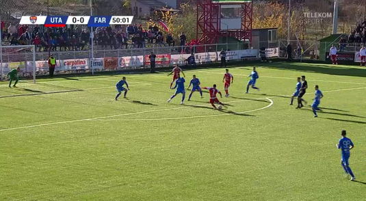 VIDEO | UTA - Farul 1-0. Ursu aduce victoria arădenilor care termină turul de campionat în poziţie de lider al ligii secunde 