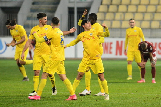Poli Timişoara urcă pe locul 2 în clasament după victoria la limită de pe teren propriu în derby-ul cu Petrolul