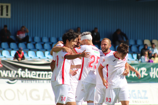 Csikszereda, la prima victorie în actualul sezon! Echipa din Miercurea Ciuc s-a impus în faţa celor de la U Cluj