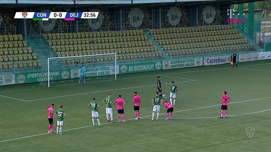 VIDEO Concordia Chiajna - Unirea Dej 1-0. Hamza a adus cele trei puncte pentru echipa gazdă!
