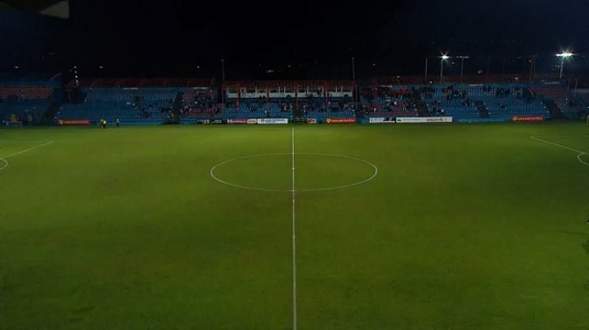 FOTO | S-a "stins lumina" la Târgu Mureş, chiar înainte de ASA - Poli Iaşi, în Liga 2! Probleme pentru gazde